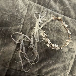 Rose gold head piece!